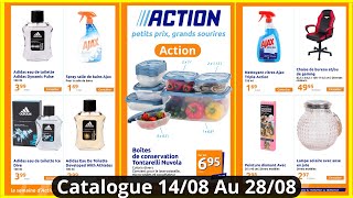 Nouveau Catalogue Action De Cette Semaine 1408 Au 280824 Arrivage Et Bon Plan Action France [upl. by Ardnasyl285]