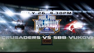 IFAF CL 2015 Finals Carlstad Crusaders  SBB Vukovi Beograd 8449 3rd QTR [upl. by Drewett]