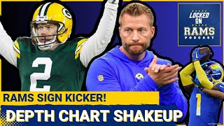 Rams Sign Kicker Derion Kendrick Legal Update Small Depth Chart Shakeup McVay Coach of the Year [upl. by Namzed828]