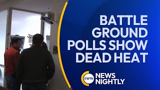 Harris vs Trump Battleground Polls Show Dead Heat as Key Voter Group Emerges  EWTN News Nightly [upl. by Bree]