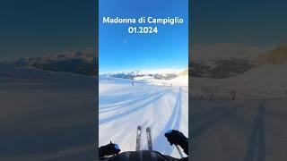 Ski Madonna di Campiglio Italy 012024 [upl. by Rosenblum]