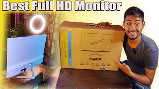 ZEBRONICS 24 inch Full HD LED Best Stylish Monitor With Speaker 75Hz Display Unboxing Price 7000 [upl. by Chemash72]