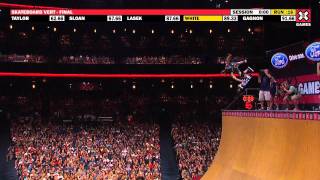 SHAUN WHITE 2011 Skateboard Vert Gold  World of X Games [upl. by Astrea]