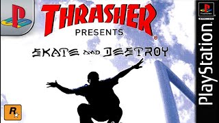 Longplay of Thrasher Skate and Destroy [upl. by Katy]