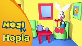 EEN CADEAUTJE VOOR HOPLA 🎁  HOPLA 🐇  Nederlandse Kinderseries  MojiTV [upl. by Weisberg]