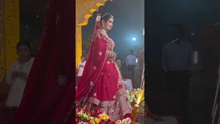 Bride entry song wedding bride indianwedding viralvideo [upl. by Kristopher]