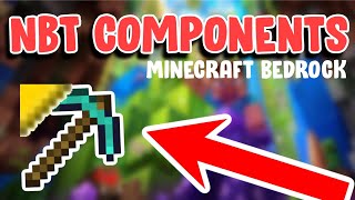 Item Components JSON NBT  Minecraft Bedrock Command Help  give replaceitem NBT Components [upl. by Wrigley]