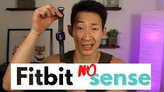 4 Reasons NOT to get the FITBIT SENSE  Review [upl. by Adlev]