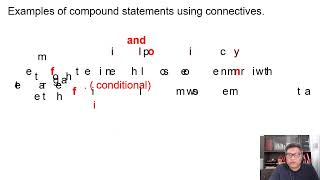 Symbolic Logic Simple and Compound Statements [upl. by Nehcterg]