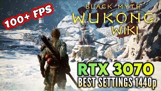 Black Myth Wukong  RTX 3070  Best Settings  1440p  Benchmark [upl. by Diao]