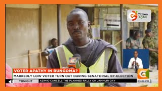 Voter apathy in Bungoma  Voters decry unfulfilled election pledges [upl. by Lirpa435]