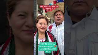 MIXTECOS en NYC MANDANDO A SALUDAR A amlo [upl. by Enelaj]