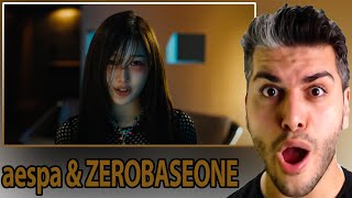 aespa 에스파 Supernova MV Teaser 1 amp ZEROBASEONE 제로베이스원 Feel the POP MV Teaser 2 REACTION [upl. by Nhojleahcim]