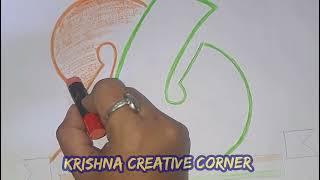 116 Republic day easy drawingRepublic day drawing ideas 2024Republic day poster making idea [upl. by Ailecnarf329]