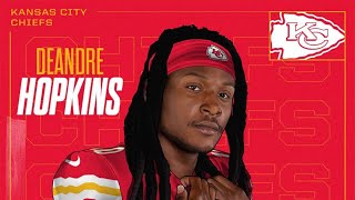 Stay Schemin DeAndre Hopkins Chiefs WR Hero [upl. by Lyrahs]