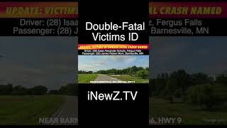 UPDATE Victims Of DoubleFatal Crash By Barnesville MN Identified [upl. by Fields]