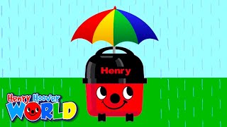 Rain Rain Go Away Nursery Rhyme  Songs for Children  Henry Hoover World [upl. by Utas]