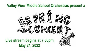 Valley View Middle School Spring Orchestra Concert [upl. by Aicul]