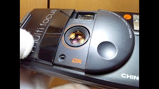 Chinon Auto 3001 Multifocus Compact Film Camera [upl. by Murdocca]