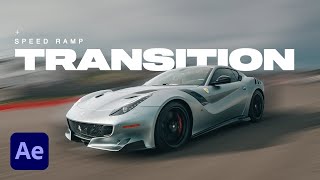 After Effects Transitions  Speed Ramp Transition [upl. by Ahsinel]