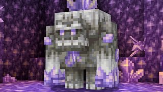 Minecraft Amethyst Geode Features [upl. by Fabrin]