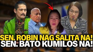 KAKAPASOK LANG SEN BATO AT SEN ROBIN NAG SALITA NA TAONG BAYAN GALIT NA LIZA TAMBA MAY KALALAGYAN [upl. by Barcellona]