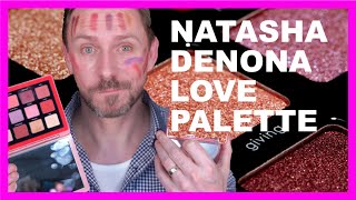 NATASHA DENONA LOVE PALETTE SWATCHES AND THOUGHTS [upl. by Amoihc]