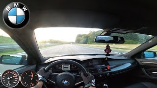 BMW e61 525d POV Drive on Autobahn in Germany No Top Speed 4K [upl. by Uliram]