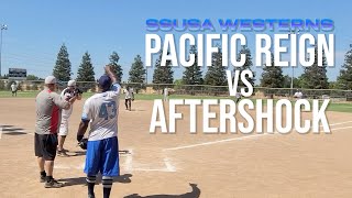 SSUSA Westerns  8324  GAME 3  Roseville CA  Pacific Reign vs Aftershock [upl. by Ahseek878]