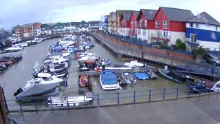 Exmouth Marina webcam 6apr24 [upl. by Akemor800]