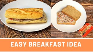 A Delicious SARDINE SANDWICH Recipe  Perfect for Breakfast amp lunch [upl. by Lladnar]