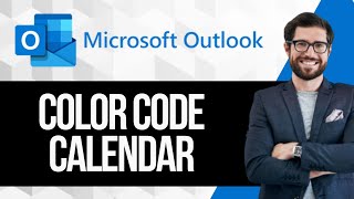 How To Color Code Microsoft Outlook Calendar [upl. by Dahcir]