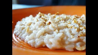 Risotto taleggio e nocciole  Le video ricette di Lara [upl. by Zobkiw]