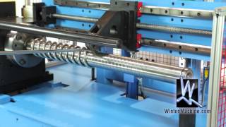 CNC Roll Coil Winder Tube Bending Machine Winton Machine Company [upl. by Lusty]