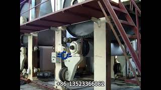 fourdrinier multicylinder highstrength corrugated paper machine [upl. by Neeloc627]