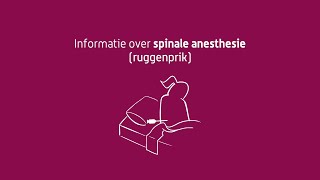 Spinale anesthesie ruggenprik  St Antonius Ziekenhuis [upl. by Neros809]