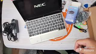 Unboxing laptop 2in1 NEC Versapro [upl. by Neram]