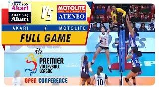 PVL OC 2018 AdamsonAkari vs AteneoMotolite  Full Game  3rd Set  November 11 2018 [upl. by Amabelle]