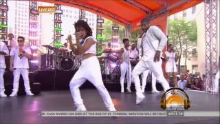 OMG Ladia Yates vs Usher LIVE on the Today Show [upl. by Ellevart]