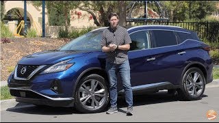 2019 Nissan Murano Platinum AWD First Drive Video Review [upl. by Rahcir]