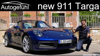 new Porsche 911 Targa 4S FULL REVIEW allnew 992 Targa 2021  Autogefühl [upl. by Kerby]