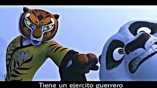 LOS MEJORES MOMENTOS DE PO Y TIGRESA KUNG FU PANDA  SUB Y ESPAÑOL LATINO [upl. by Adnolehs]