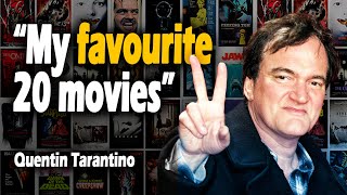 Quentin Tarantinos Favorite 20 Movies from 1992 to 2009 [upl. by Natam]