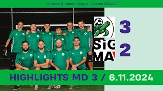 Highlights Limassol Turtles — ArizonaSiGMA  Limassol Business League MD 3  06112024 [upl. by Lynd]