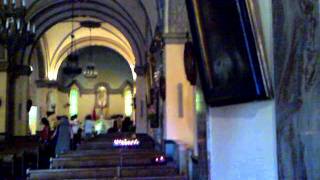 Inside Saint Devote church in Monaco MonteCarlo [upl. by Akissej]