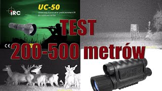 Iluminator IR 850nm UC50 VCSELNight Vision WG50 Test [upl. by Bullen]