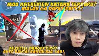 GARENA INI APAYA NIAT MAU NGEREVIEW KATANA TERBARU MALAH GA DaPET 😡😤 UNTUNG JAGO SOLO VS SQUAD [upl. by Ira]