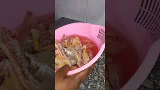 Prep chicken for dinner tonight shortsvideo food chicken [upl. by Staford]