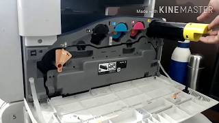 Replace Xerox Printers Toner or Ink Bottle [upl. by Woodsum340]