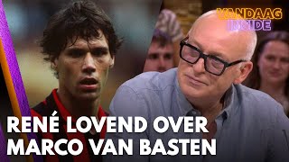 René lovend over de voetballer Marco van Basten Echt fenomenaal  VANDAAG INSIDE [upl. by Lechner54]